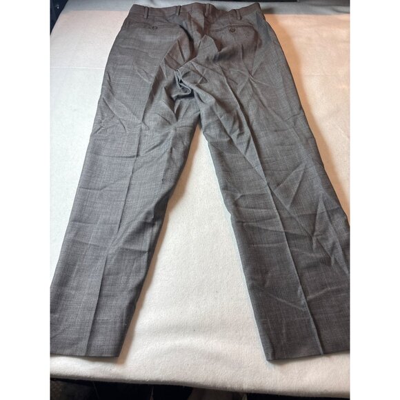 Merona Mens Gray Dress Pants Waist 36x34 (100/ wool) - Picture 9 of 9